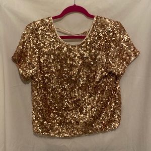 Abercrombie and Fitch Sequin Top